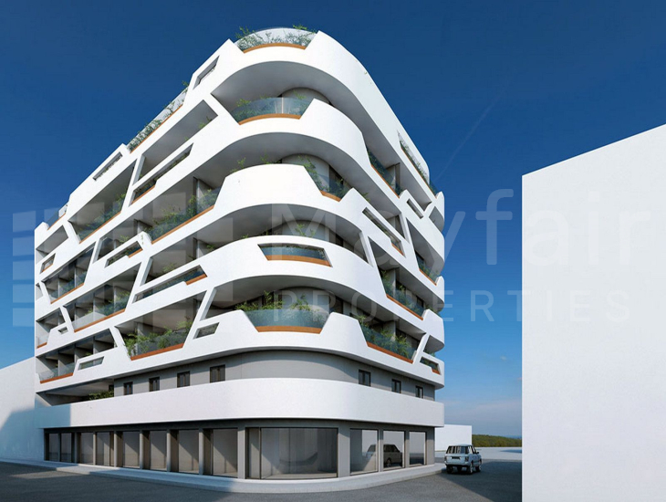 One bedroom apartments for sale in Larnaca Town Center 