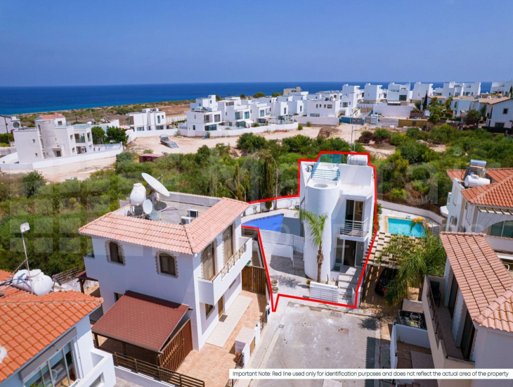 Two-storey house located in the Cape Greco Protaras, Ammochostos