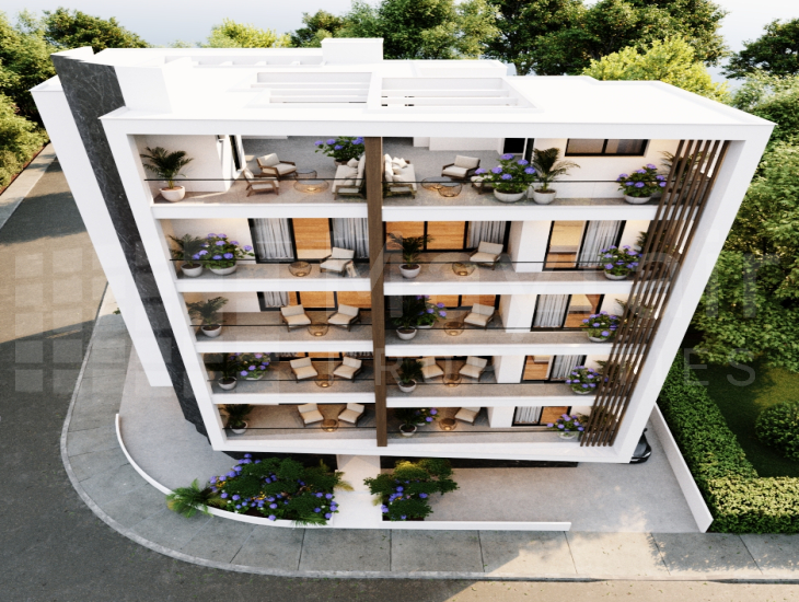 2Plus1 Bedroom Top Floor Apartment in Town Centre
