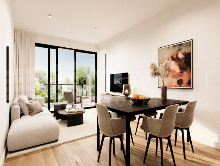 2Plus1 Bedroom Top Floor Apartment in Town Centre