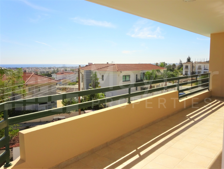2-Bedroom Seaview Top-Floor Apartment in Oroklini for Sale