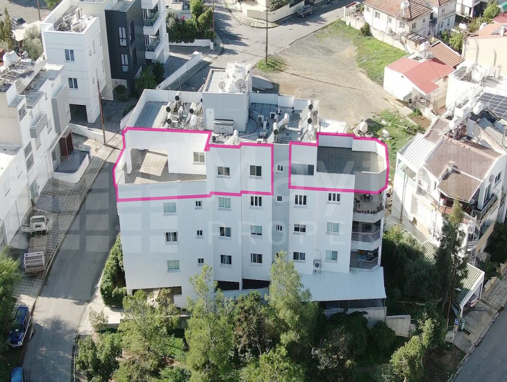 Incomplete Whole Floor Penthouse Apartment in Panagia, Nicosia