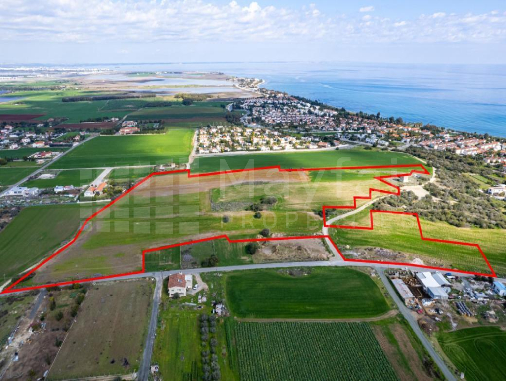 Agricultural field in Perivolia, Larnaca