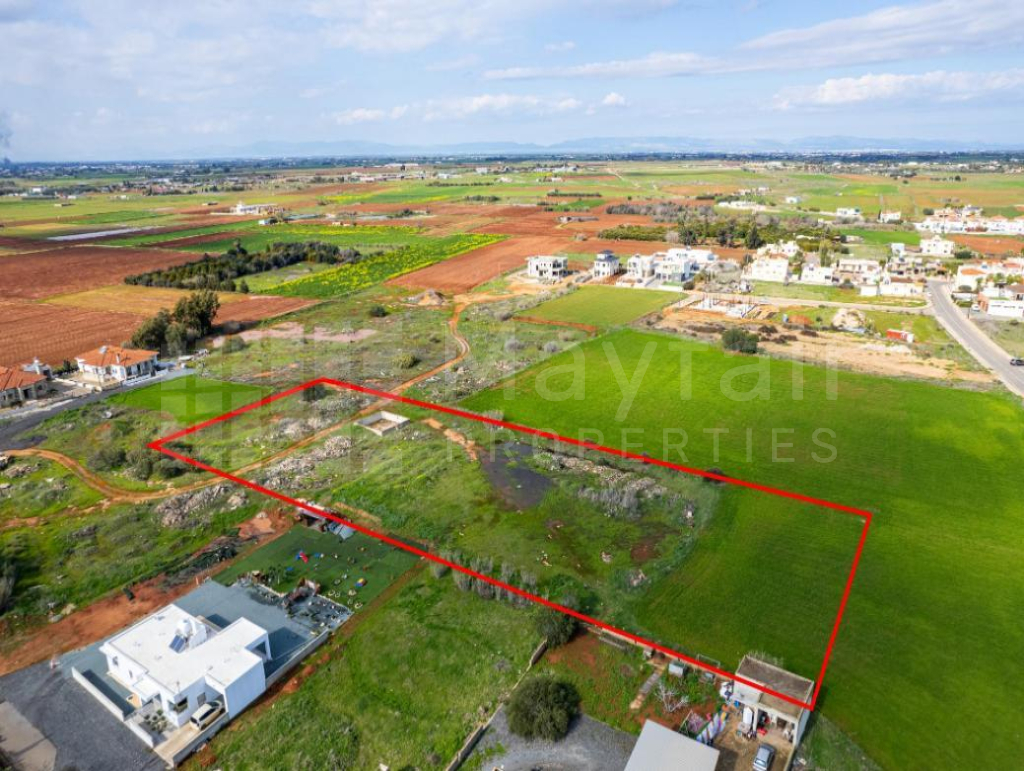 Shared residential field in Liopetri