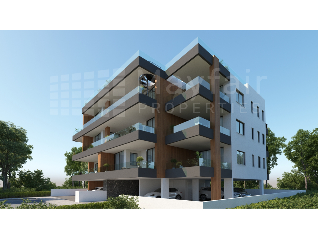 Two Bedroom Top-Floor Apartment with Roof-Garden near A. Papadopoulos Stadium