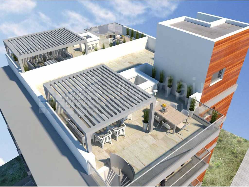 2 Bedroom Top Floor Apartments with Roof Garden for Sale in Town Center