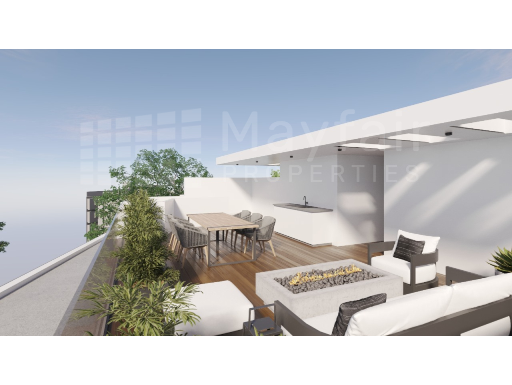 2 Bedroom Top Floor Sea View Penthouses with Roof Garden for Sale