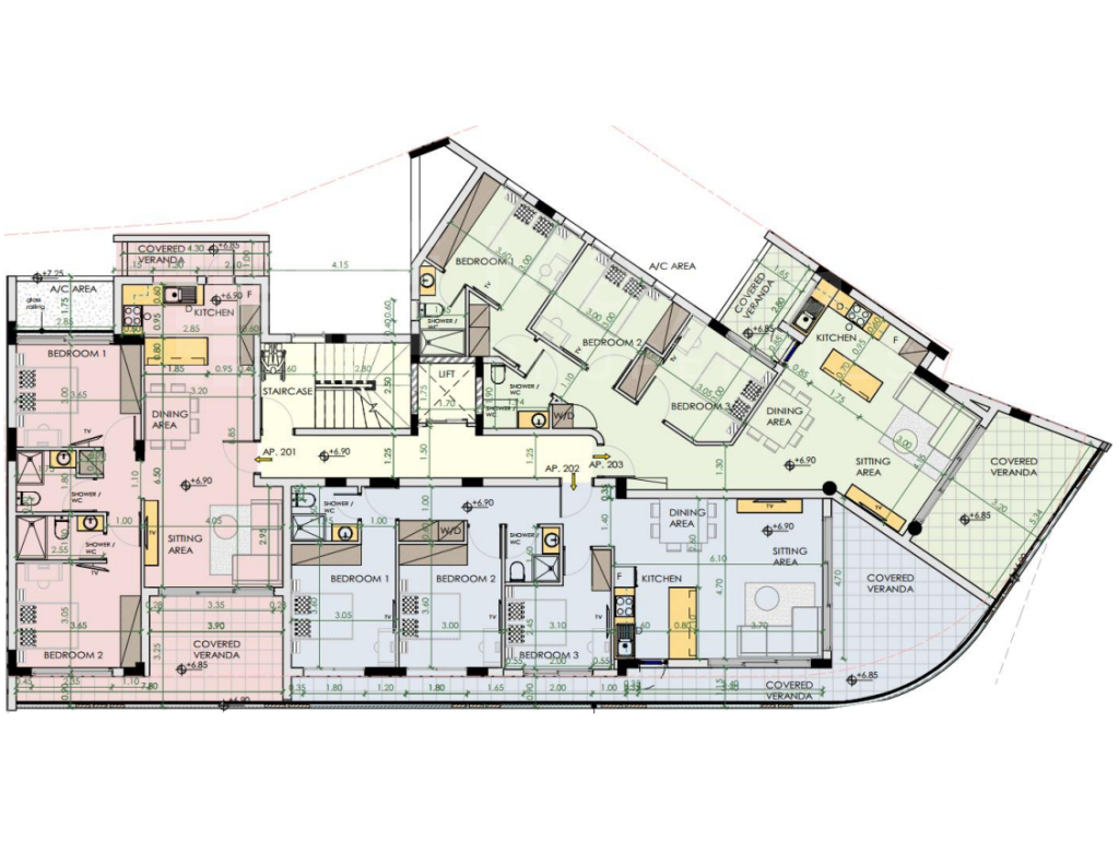 3 Bedroom Apartment for Sale close American Academy