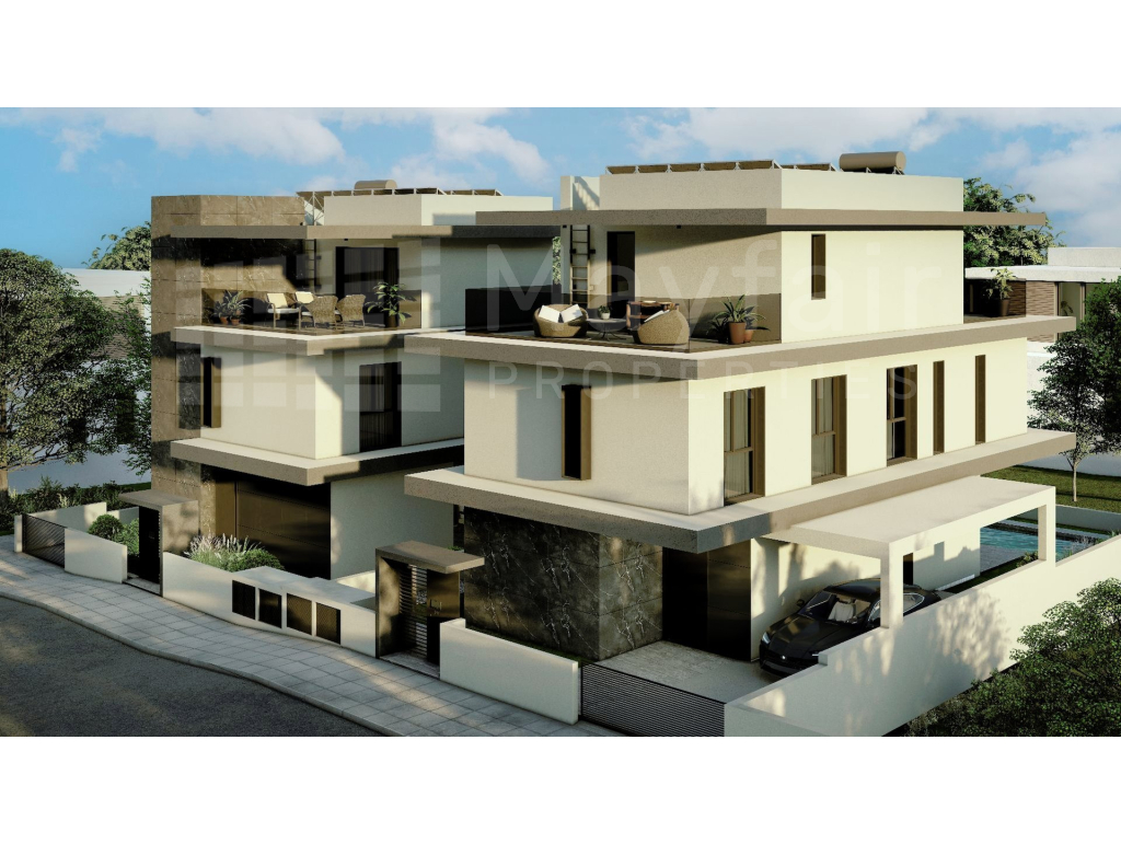 4 bedroom House with pool for Sale in Ypsonas