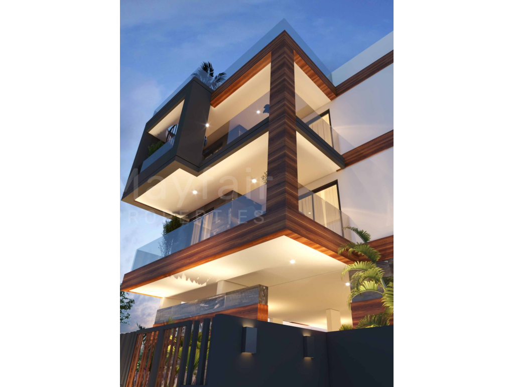 1 Bedroom Completed Top Floor Apartment in Livadia For Sale