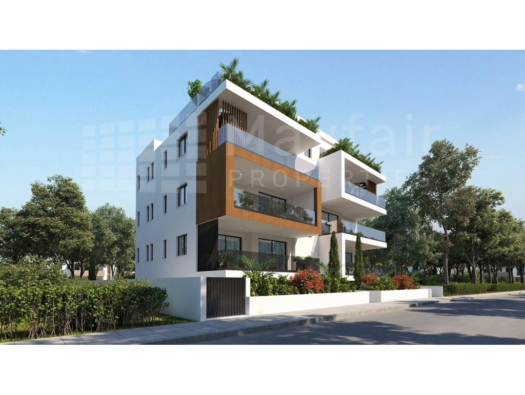 2 Bedroom Penthouse with Roof Garden For Sale in Livadia