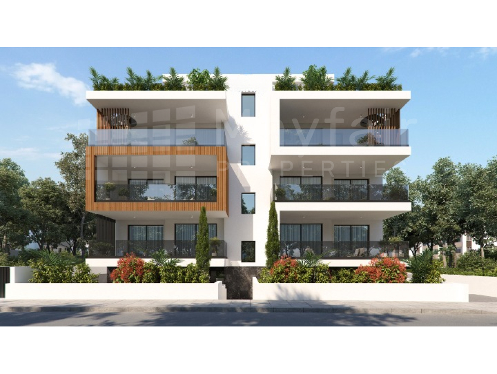 2 Bedroom Penthouse with Roof Garden For Sale in Livadia