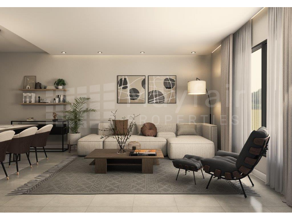 2 Bedroom Penthouse with Roof Garden For Sale in Kiti