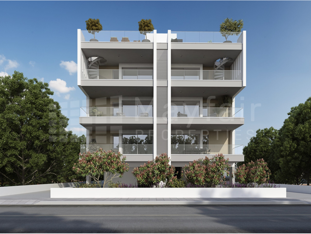 New 2-Bedroom Penthouse in Aradippou, Larnaca For Sale