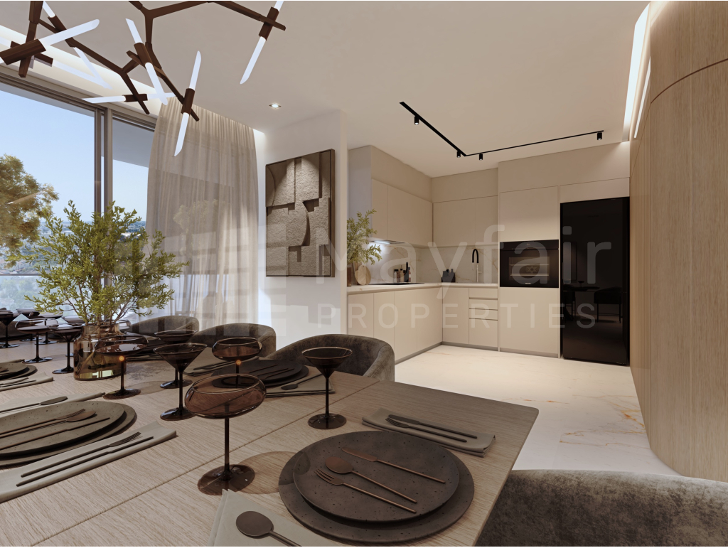 New 2-Bedroom Penthouse in Aradippou, Larnaca For Sale