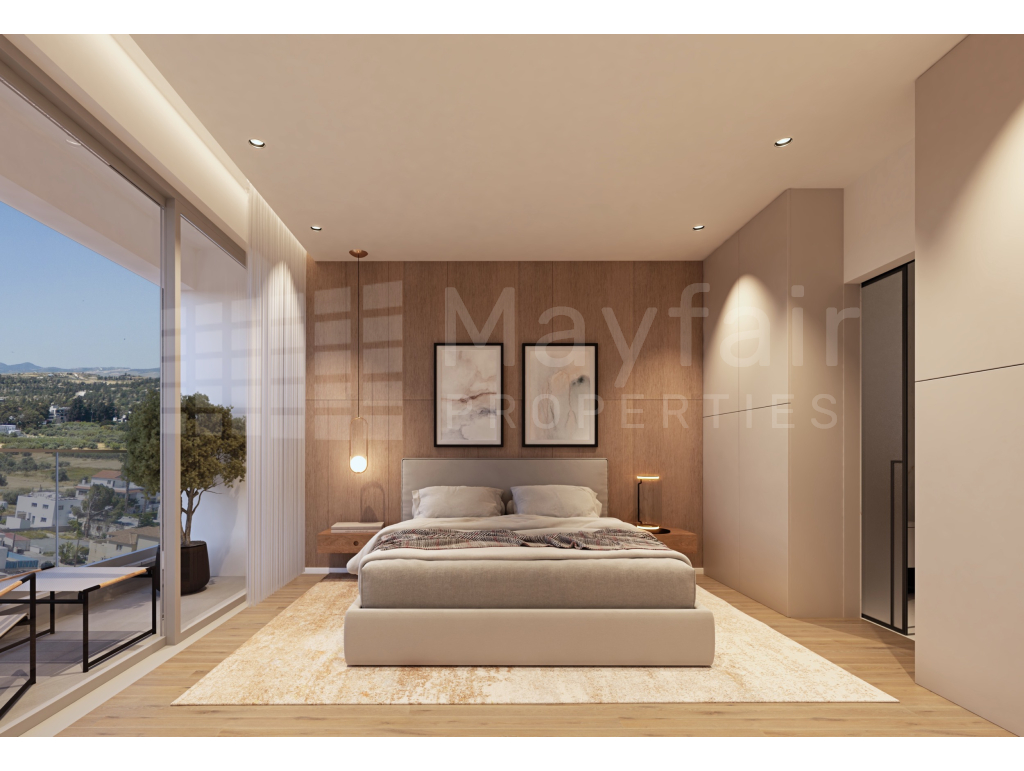 New 2-Bedroom Penthouse in Aradippou, Larnaca For Sale
