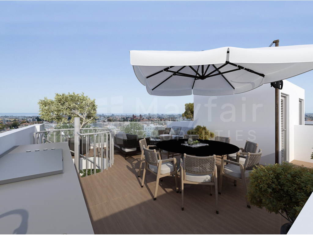 New 2-Bedroom Penthouse in Aradippou, Larnaca For Sale