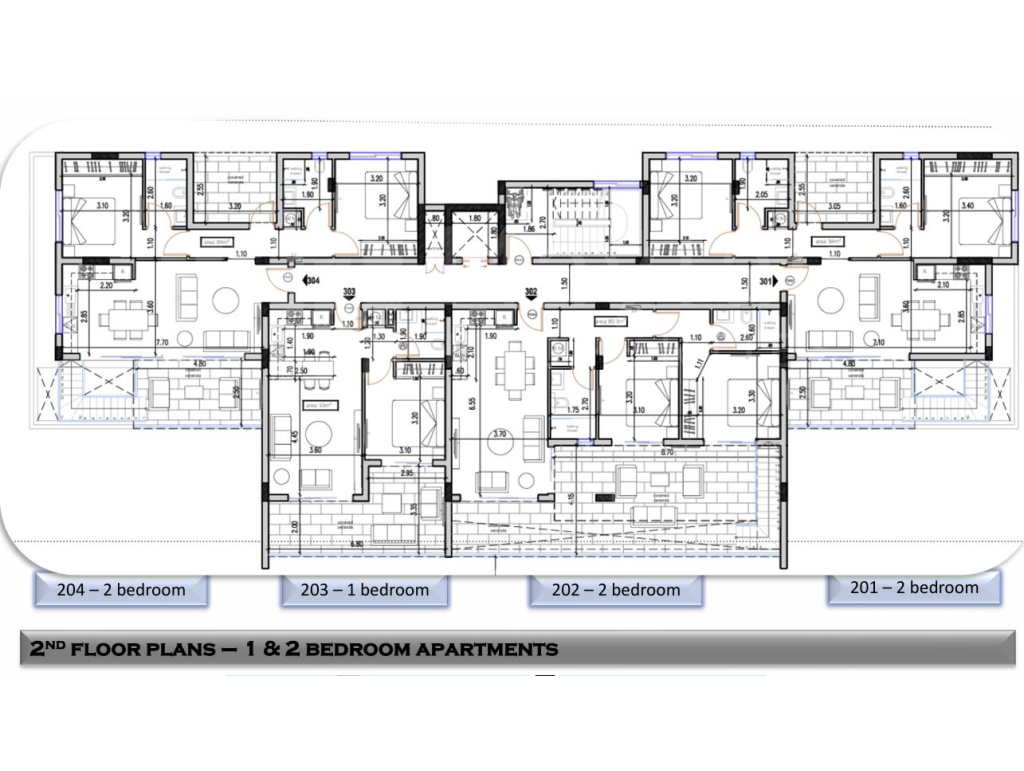 New 2-Bedroom Penthouse in Aradippou, Larnaca For Sale