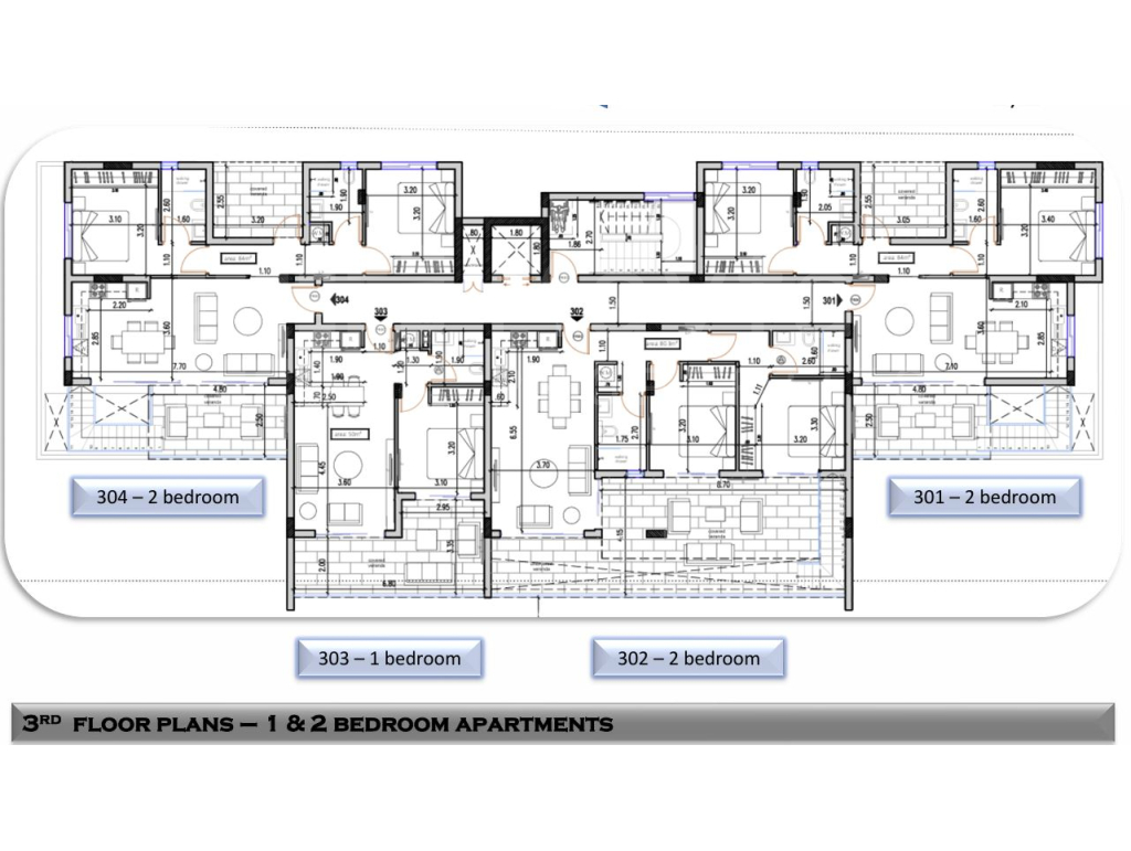 New 2plus1-Bedroom Penthouse in Aradippou, Larnaca For Sale