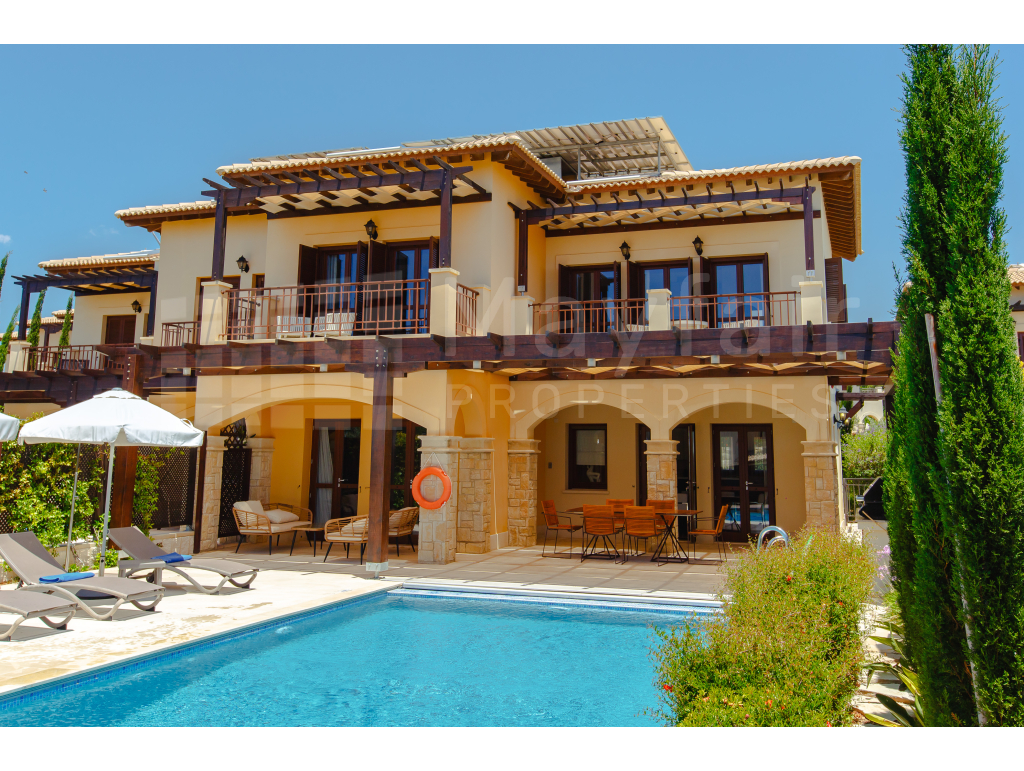 Luxury 3-Bedroom Sea View Villa in Alexander Heights, Aphrodite Hills