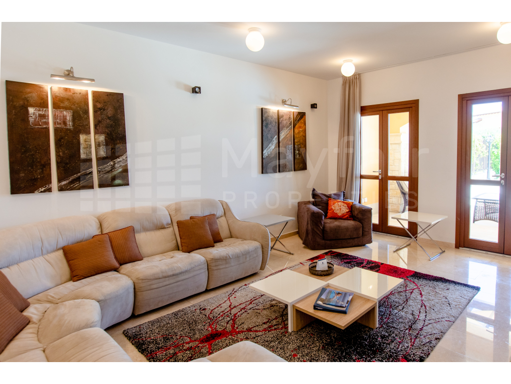 Luxury 3-Bedroom Sea View Villa in Alexander Heights, Aphrodite Hills
