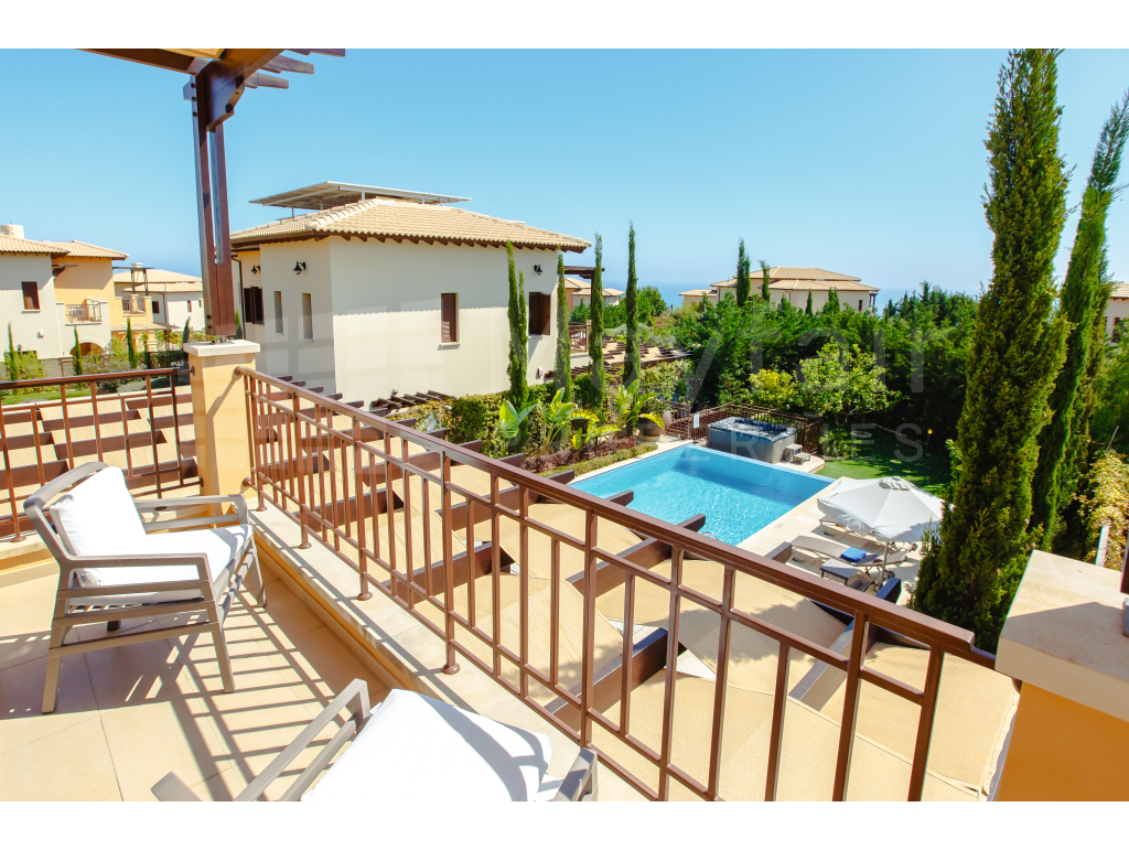 Luxury 3-Bedroom Sea View Villa in Alexander Heights, Aphrodite Hills