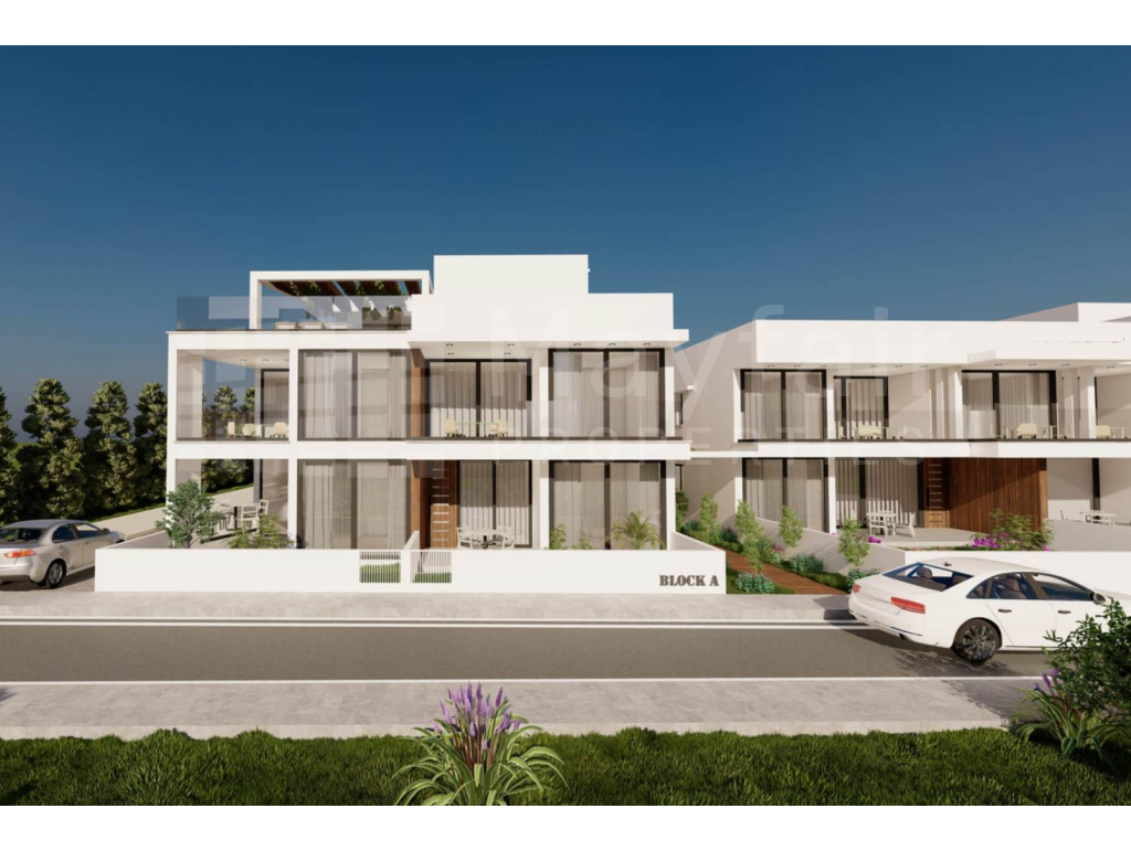 2 Bedroom Penthouse with private Roof Garden in Livadia For Sale
