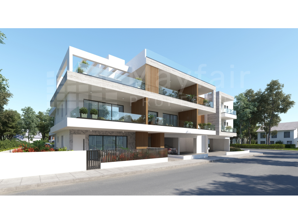 2 Bedroom Ground-floor Apartment with Garden in Livadia For Sale