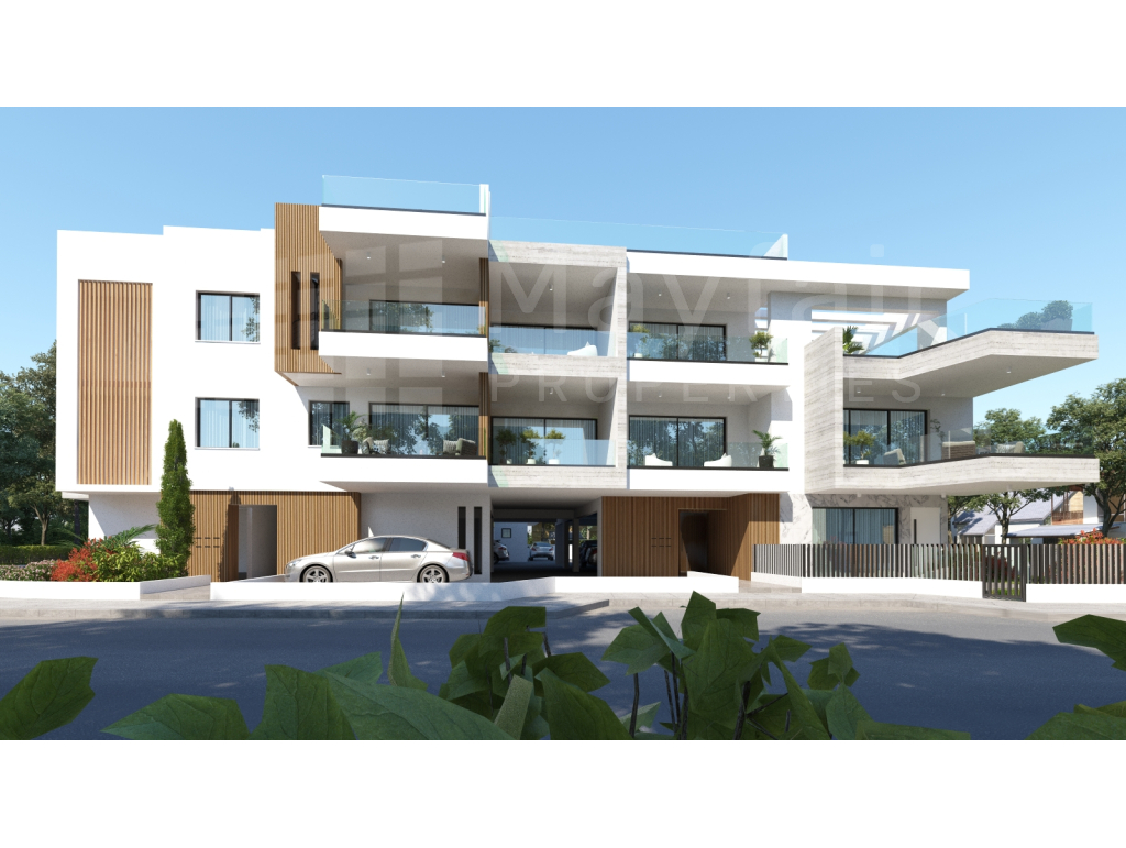 2 Bedroom Ground-floor Apartment with Garden in Livadia For Sale
