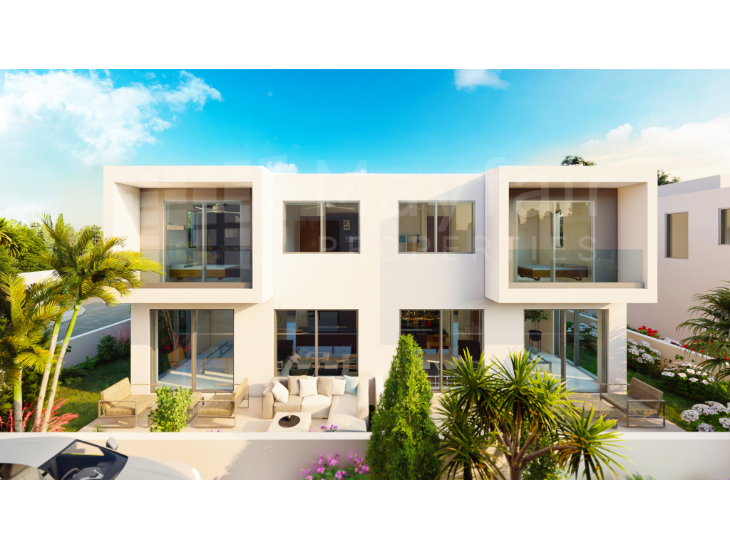 3 Bedroom Semi-Detached House For Sale in Paphos