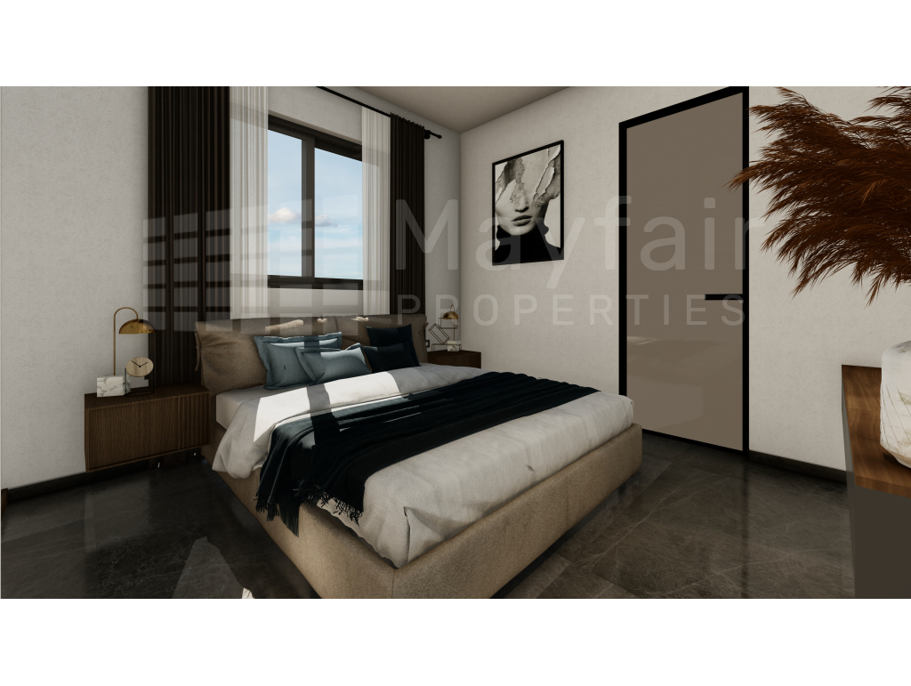 2 Bedroom Penthouse with Roof Garden in Aradippou For Sale