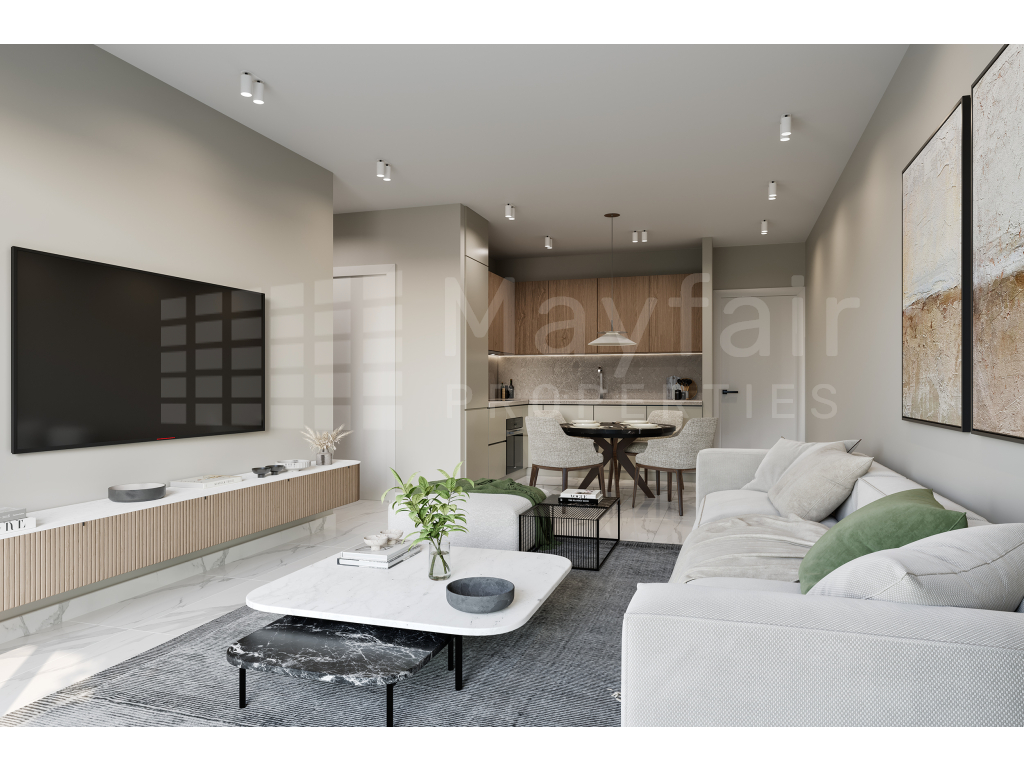 1-Bedroom Top Floor Apartment in Oroklini For Sale