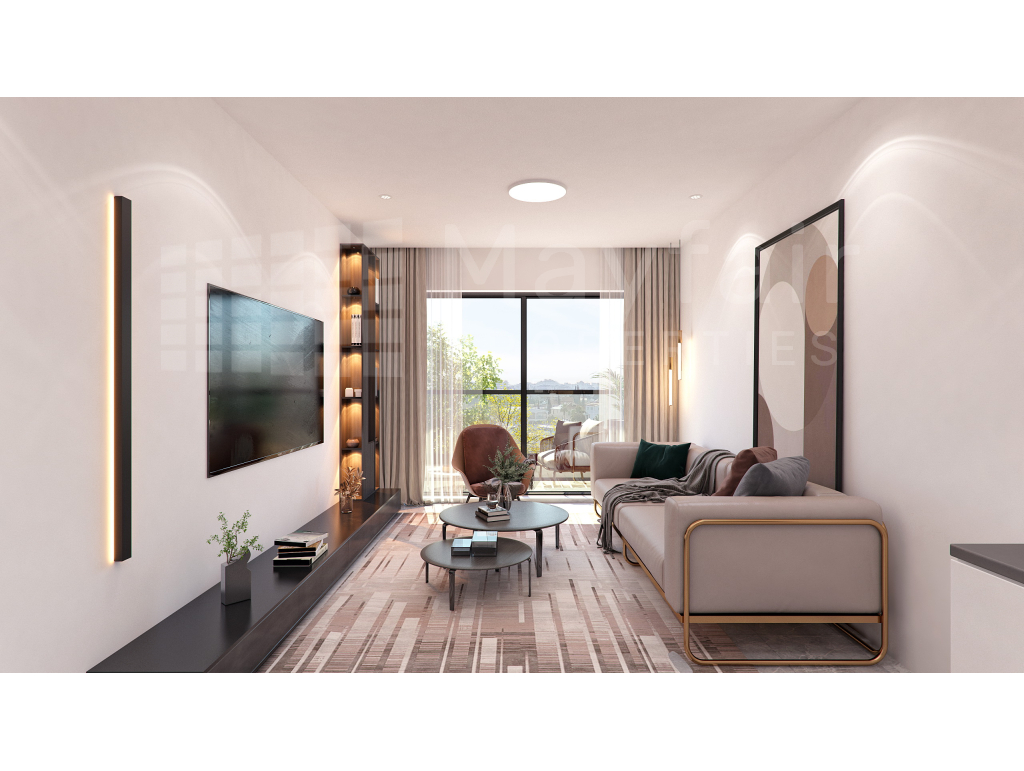 2-Bedroom Penthouse For Sale in Oroklini with Communal Pool