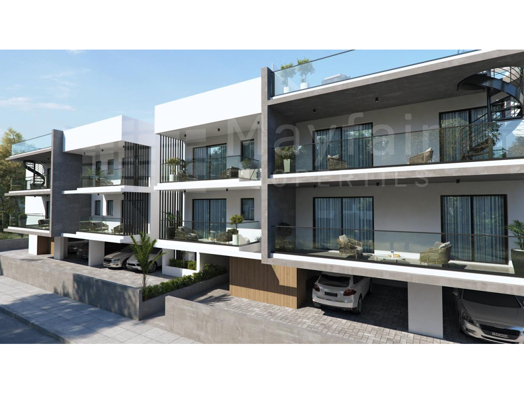 2-Bedroom Penthouse For Sale in Oroklini with Communal Pool