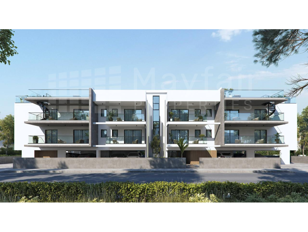 2-Bedroom Penthouse For Sale in Oroklini with Communal Pool