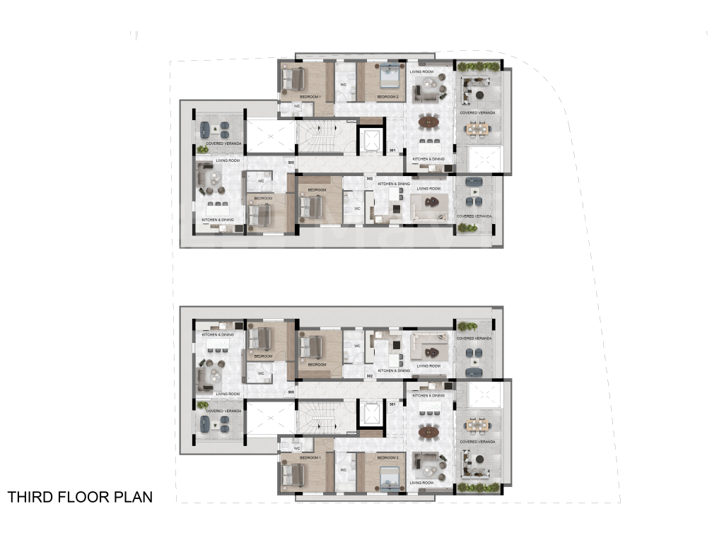 1-Bedroom Apartment For Sale in Livadia with Communal Pool