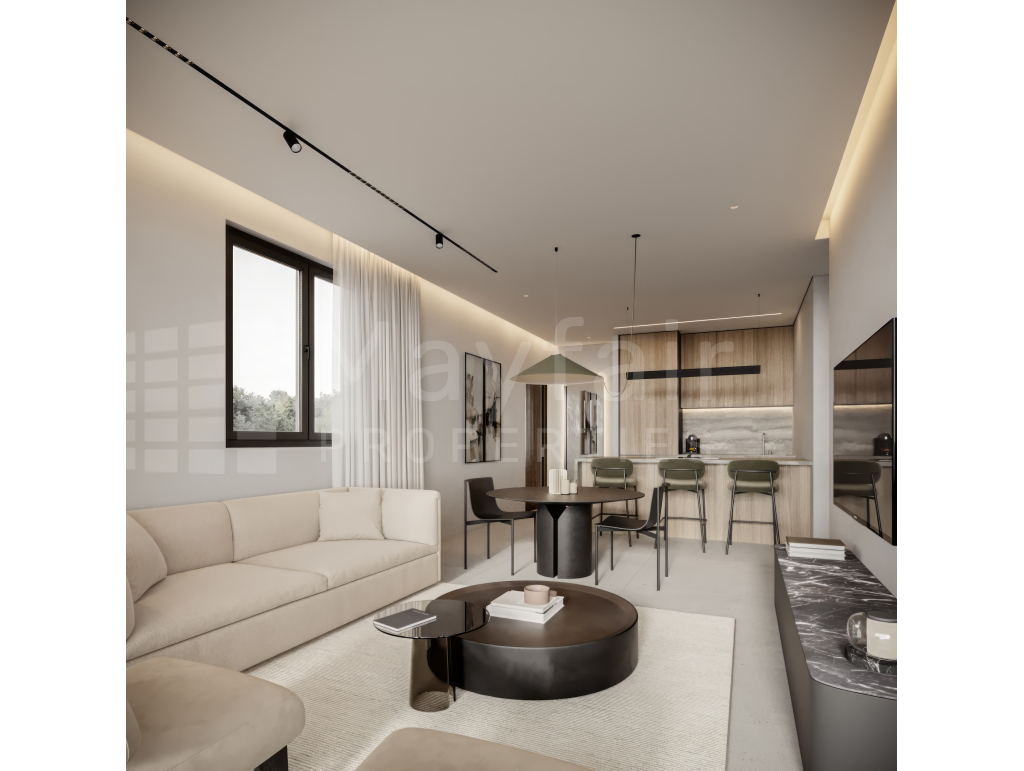 2-Bedroom Penthouse with Roof Garden For Sale in Aradippou