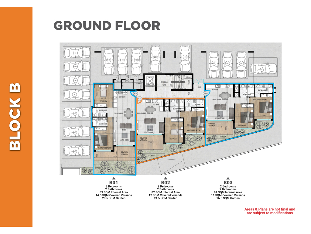 1-Bedroom Ground Floor Apartment For Sale in Kiti