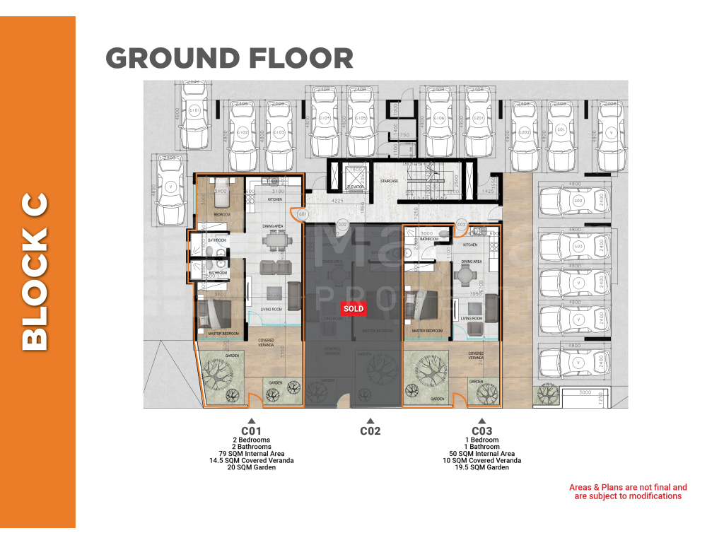 2-Bedroom Ground Floor Apartment For Sale in Kiti