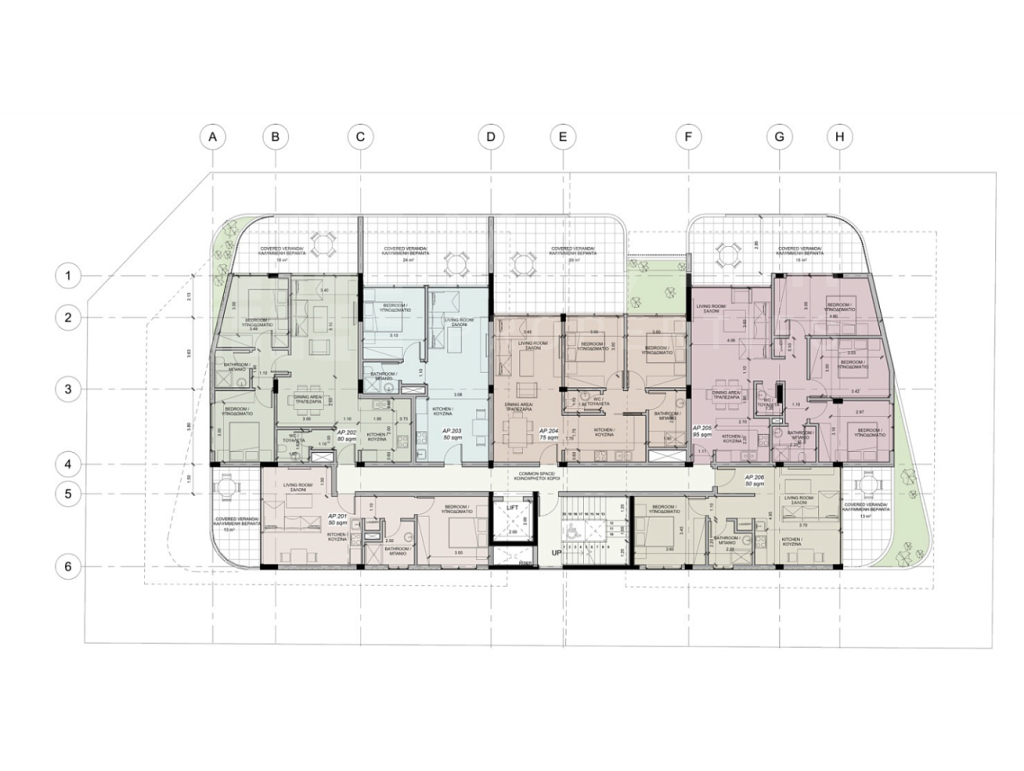 2 Bedroom Top Floor Apartment in City Centre of Limassol