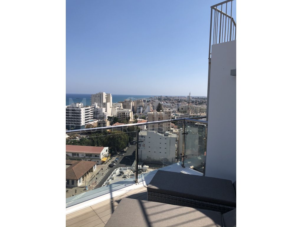 2 Bedroom Sea View Duplex in Town Centre Larnaca