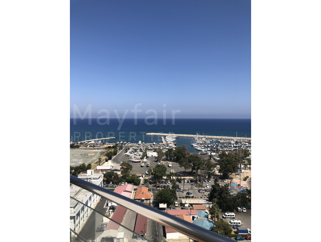 2 Bedroom Sea View Duplex in Town Centre Larnaca