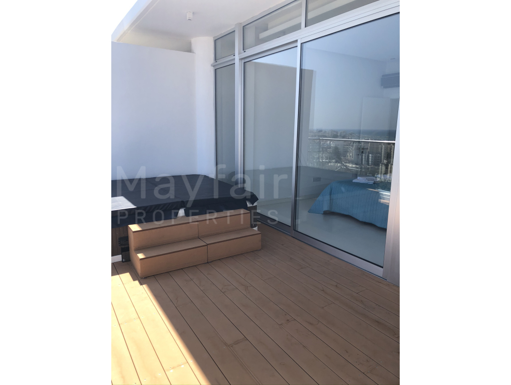 2 Bedroom Sea View Duplex in Town Centre Larnaca