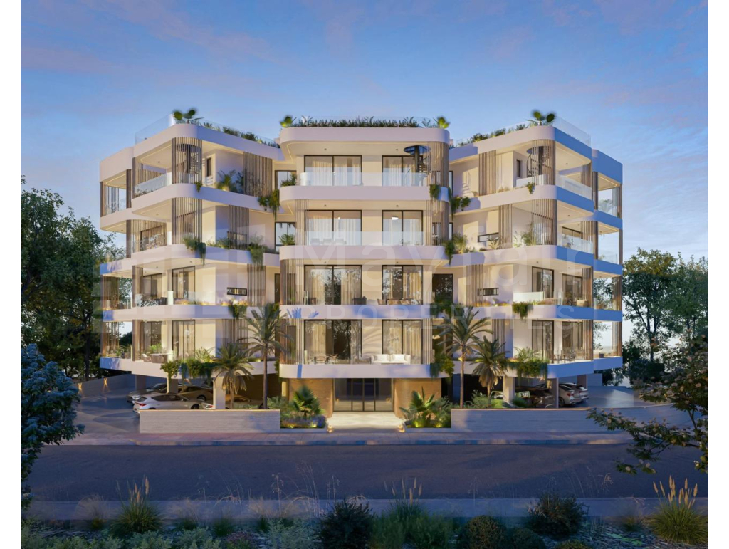2 Bedroom Penthouse with Roof Garden in Livadia For Sale