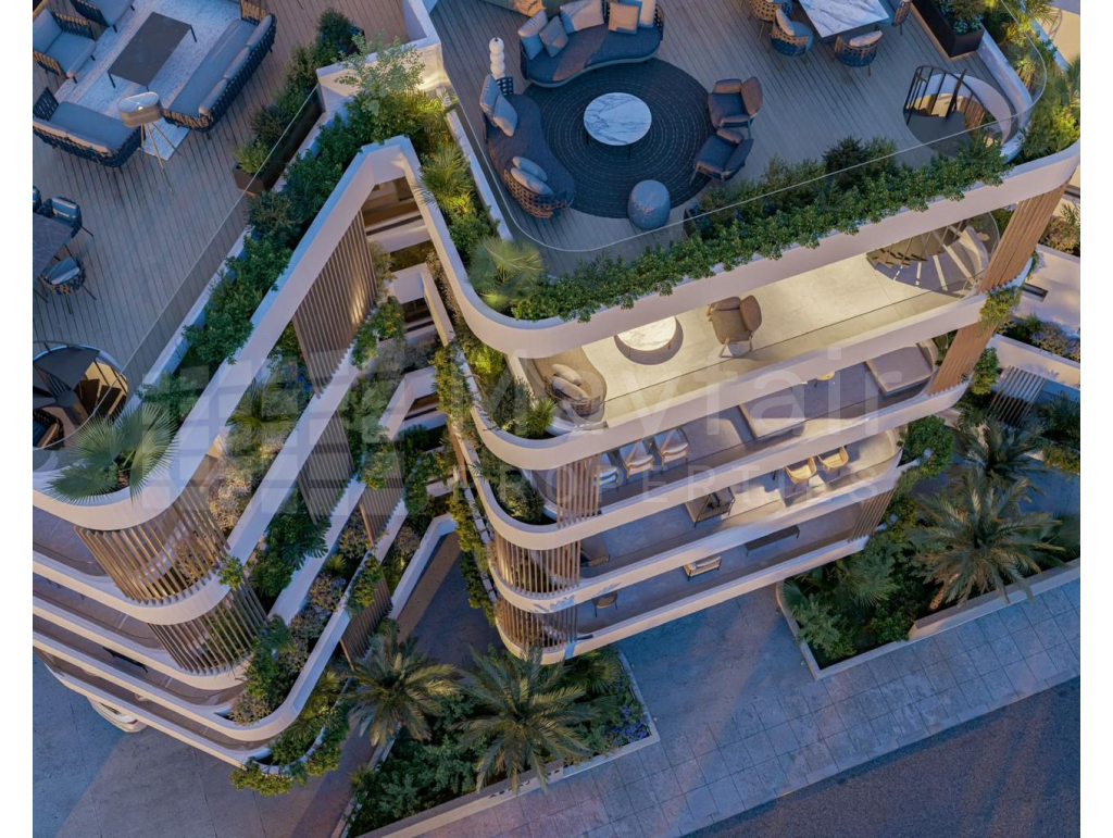 2 Bedroom Penthouse with Roof Garden in Livadia For Sale