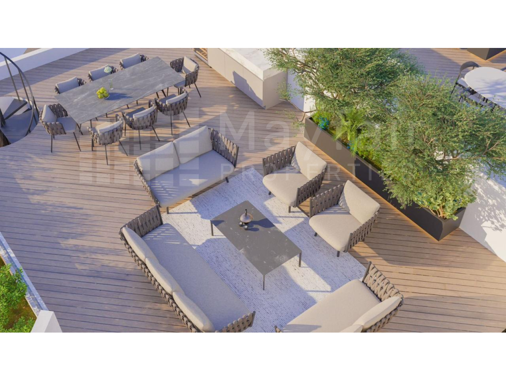 2 Bedroom Penthouse with Roof Garden in Livadia For Sale
