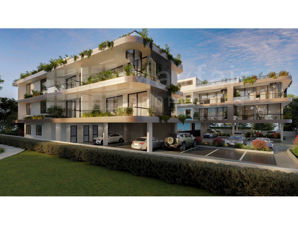 1 Bedroom Penthouse with Roof Garden in Livadia For Sale