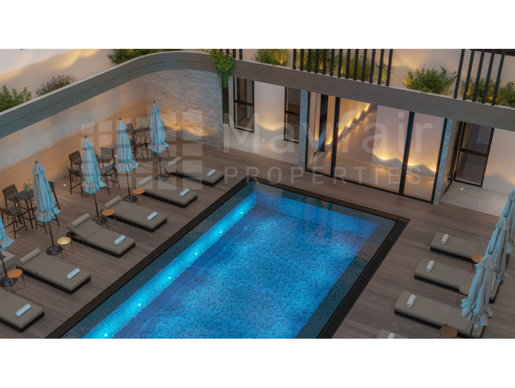 1 Bedroom Penthouse with Roof Garden in Livadia For Sale