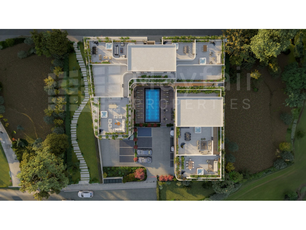 1 Bedroom Penthouse with Roof Garden in Livadia For Sale