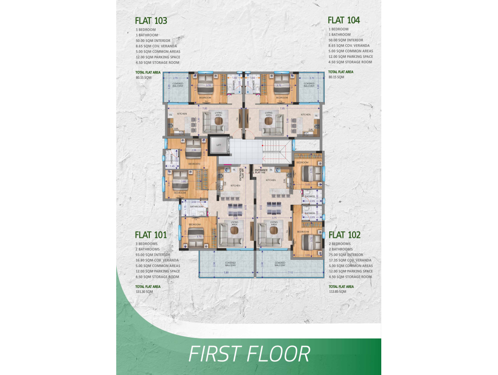 1-bedroom Top Floor Apartment for Sale in Livadia